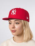 Бейсболка NEW ERA арт. 10011573 New York Yankees MLB (красный)